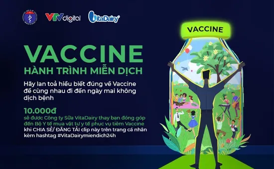 Bộ Y tế phát động chương trình "Vaccine - Hành trình miễn dịch"