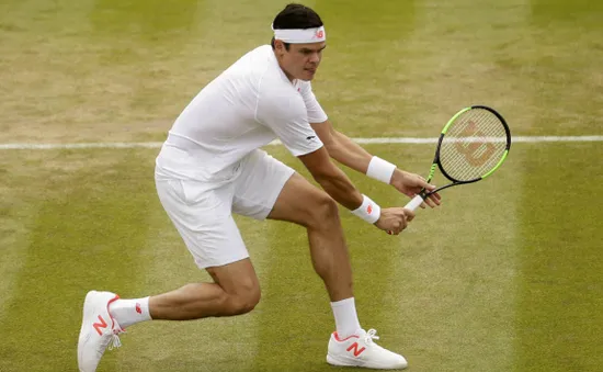 Milos Raonic rút lui khỏi giải quần vợt Wimbledon