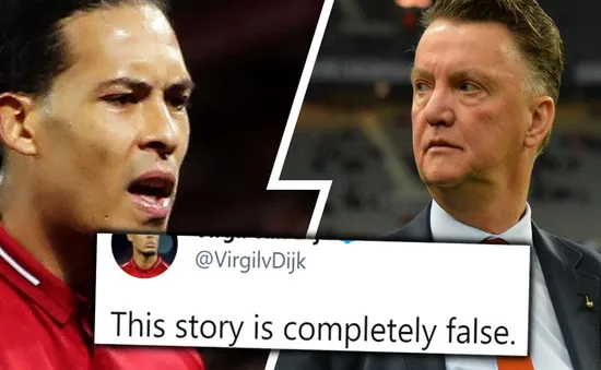 Virgil van Dijk chỉ  trích phóng viên đưa tin sai sự thật