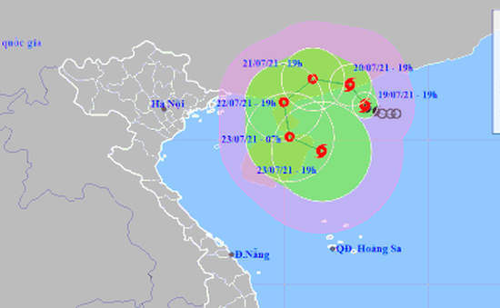 Bão số 3 di chuyển và đổi hướng liên tục, thời tiết biển diễn biến xấu