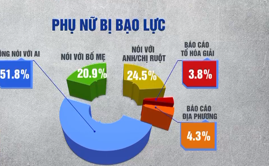 Hơn 30% phụ nữ từng hứng chịu bạo lực gia đình