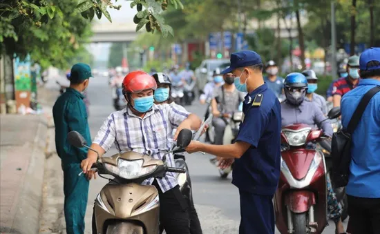 Hà Nội quy định mẫu giấy đi đường cho các trường hợp được lưu thông trong thời gian giãn cách xã hội