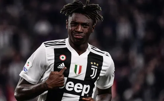 Juventus đón Moise Kean trở lại mái nhà xưa