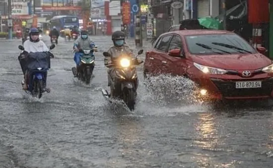 Nam Trung Bộ, Tây Nguyên và Nam Bộ tiếp tục có mưa to