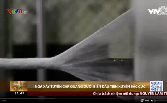 Nga tài trợ độc quyền xây tuyến cáp quang dưới biển đầu tiên xuyên Bắc Cực