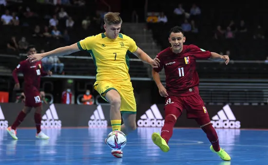 ĐT Futsal Lithuania 1-2 ĐT Futsal Venezuela | Chủ nhà thất bại trận ra quân