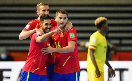 VIDEO Highlights | ĐT Tây Ban Nha 4-1 ĐT Angola | Bảng E FIFA Futsal World Cup Lithuania 2021™