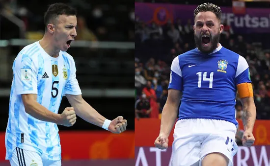 Brazil – Argentina | Chung kết sớm | Bán kết FIFA Futsal World Cup Lithuania 2021™ (0h00 ngày 30/9 trực tiếp trên VTV6, VTV9 và VTVGo