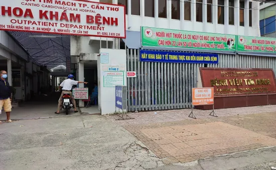 Cách ly y tế Bệnh viện Tim mạch Cần Thơ