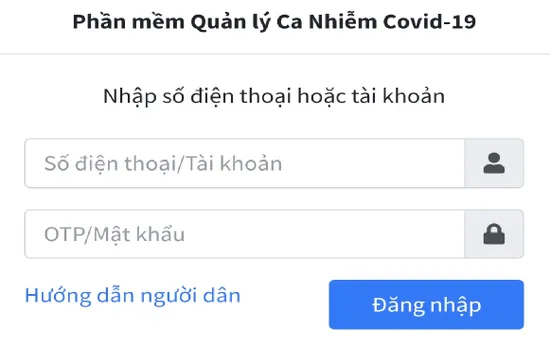 Cà Mau triển khai phần mềm quản lý người bệnh COVID-19