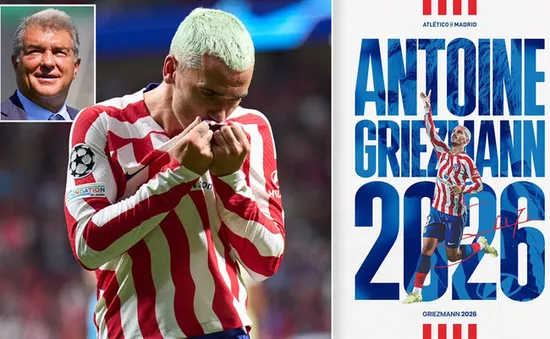 Bản hợp đồng "lắt léo" để Griezmann về Atletico Madrid