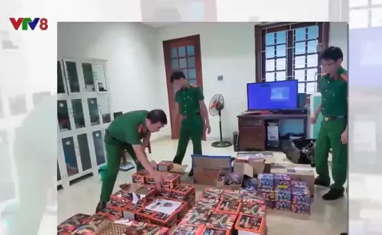 Triệt phá đường dây buôn bán pháo nổ số lượng lớn