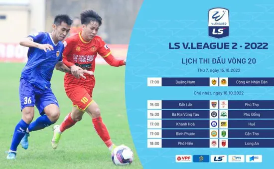 Trước vòng 20 LS V.League 2-2022: "Tứ mã" và "song mã"