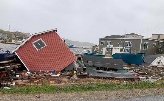 Bão Fiona gây thiệt hại lớn chưa từng thấy ở miền Đông Canada