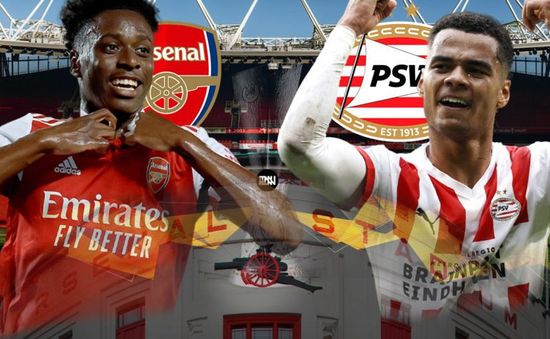 Arsenal vs PSV Eindhoven: Tiếp đà chiến thắng | 0h00 ngày 21/10, Europa League