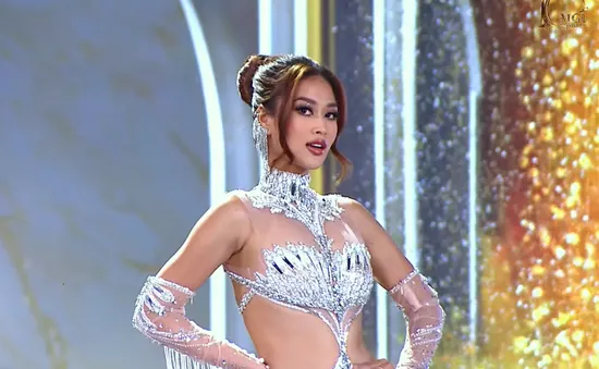 Thiên Ân bứt phá trong đêm Bán kết Miss Grand International 2022