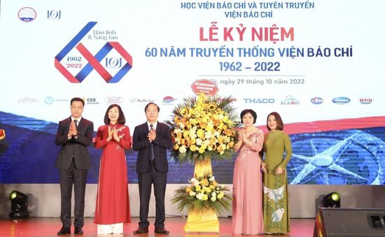 Viện Báo chí, Học viện Báo chí và Tuyên truyền kỷ niệm 60 năm ngày truyền thống