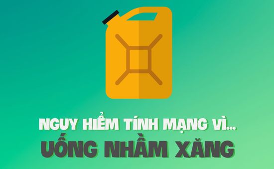 Bé gái nguy kịch vì uống nhầm xăng