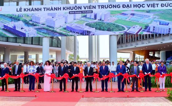 Trường Đại học Việt Đức góp phần nâng cao quan hệ hợp tác toàn diện giữa hai nước