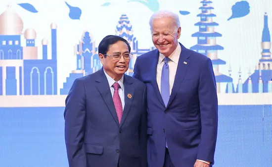 Thủ tướng Phạm Minh Chính gặp Tổng thống Hoa Kỳ Joe Biden