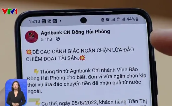 Kịp thời ngăn chặn nhiều vụ lừa đảo chuyển tiền qua mạng