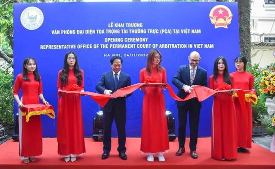 Khai trương Văn phòng đại diện của Tòa trọng tài thường trực (PCA) tại Hà Nội