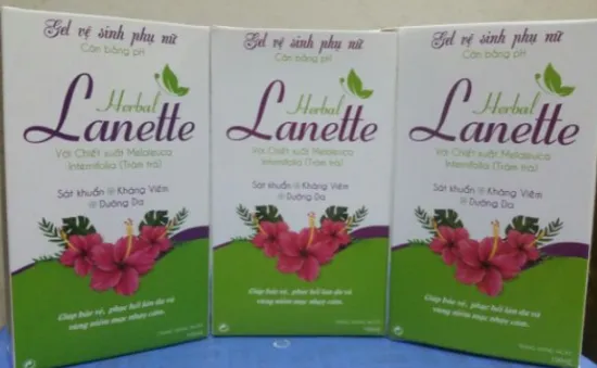 Thu hồi toàn quốc lô sản phẩm Lanette herbal - Gel vệ sinh phụ nữ không đạt chất lượng