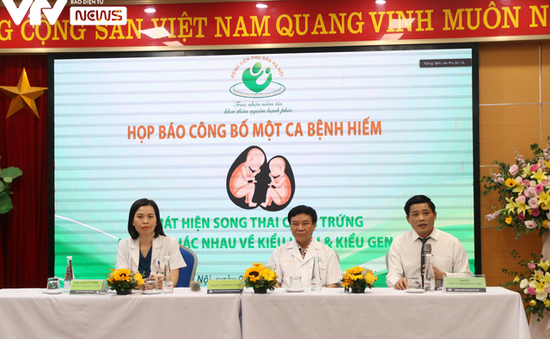 Phát hiện ca song thai cùng trứng, khác kiểu hình và kiểu gen ở Việt Nam