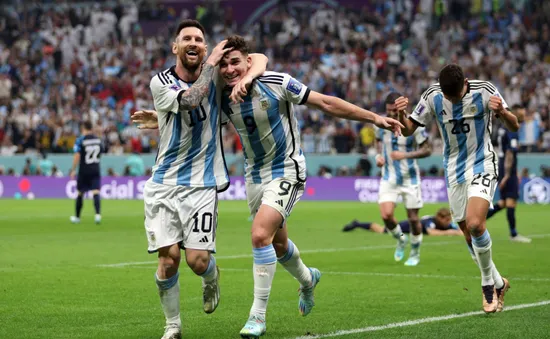 Kết quả bán kết World Cup 2022 hôm nay: Thắng Croatia, ĐT Argentina lần thứ 6 vào chung kết