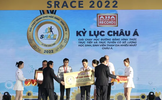 Giải chạy dành cho học sinh - sinh viên S-Race giành kỷ lục châu Á