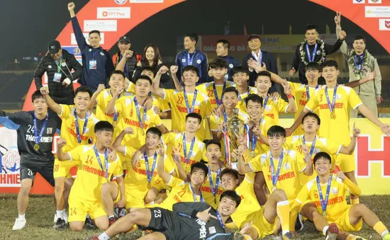 Chung kết U21 quốc gia 2022: Hà Nội lần thứ 6 vô địch