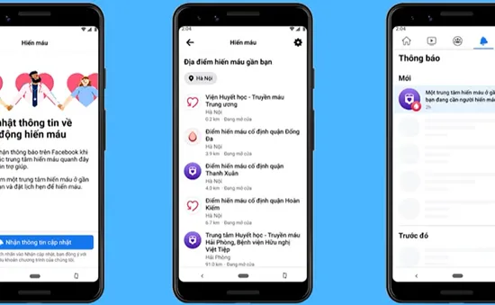 Ra mắt Tính năng Hiến máu trên Facebook tại Việt Nam