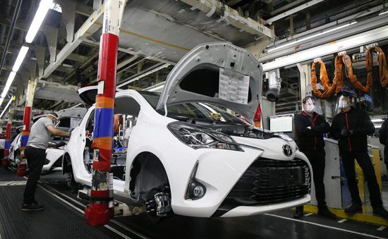 Toyota Nhật Bản cắt giảm sản lượng từ 5-20% so với kế hoạch trước đó