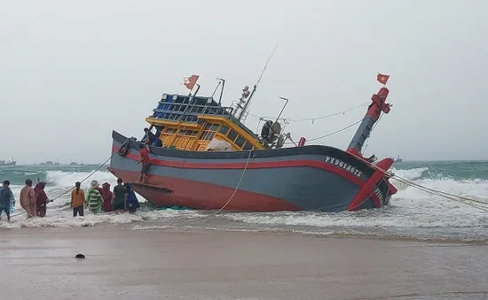 Làng biển tan tác vì sóng, gió nghịch mùa