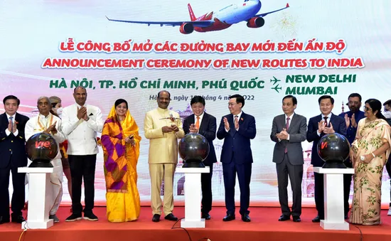 Mở thêm đường bay thẳng Việt Nam - Ấn Độ