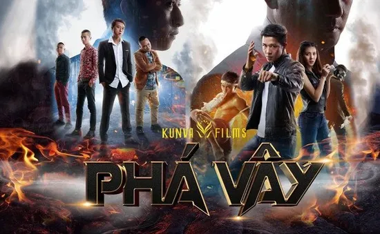 Dàn diễn viên xuất hiện bí ẩn trên teaser poster phim điện ảnh Phá Vây