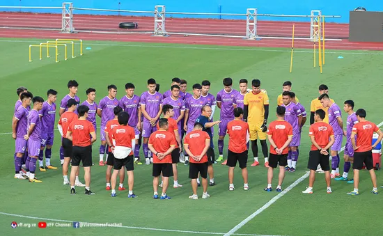 U23 Việt Nam bước vào buổi tập đầu tiên tại Việt Trì