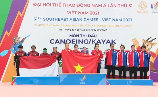 SEA Games 31 | Canoeing/Kayak Việt Nam giành cú đúp HCV