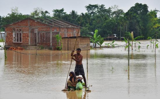 Lũ lụt nghiêm trọng tại Bangladesh và Ấn Độ, ít nhất 57 người thiệt mạng