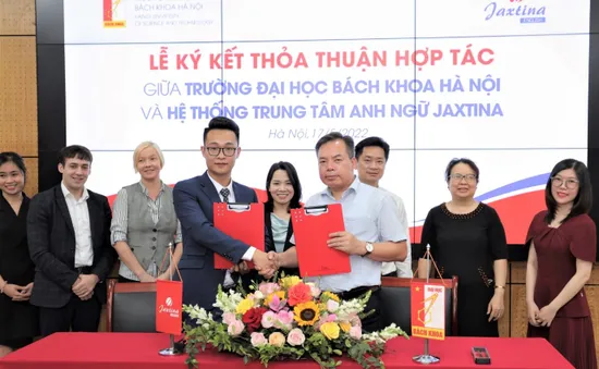 Hệ thống Anh ngữ Jaxtina ký kết hợp tác với Đại học Bách khoa Hà Nội