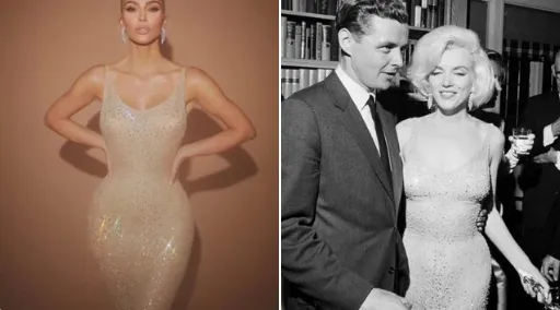 Cô Kim siêu vòng 3 mặc chiếc váy huyền thoại của Marilyn Monroe, người Mỹ choáng váng và thất vọng