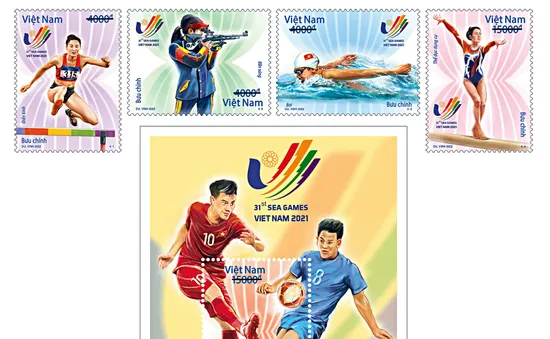 Giới thiệu bộ tem SEA Games 31