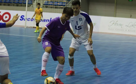 Hướng tới SEA Games 31, ĐT Futsal nữ Việt Nam thi đấu trận giao hữu cuối cùng