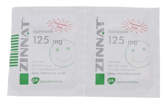 Thu hồi 2 lô thuốc Cốm pha hỗn dịch uống Zinnat Suspension 125mg