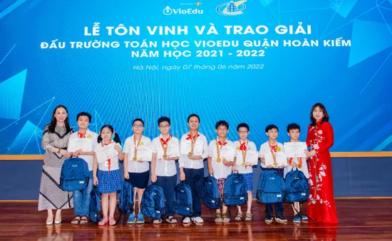 Hơn 60 địa phương "về đích" đấu trường toán học năm học 2021-2022