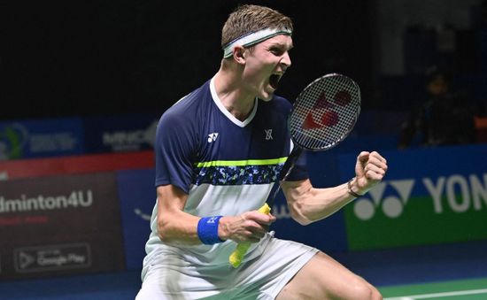 Viktor Axelsen vào chung kết giải cầu lông Indonesia mở rộng