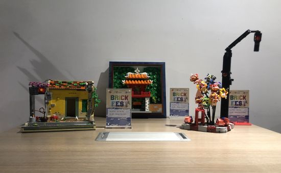 Ngày hội sáng tạo từ những mảnh ghép Lego