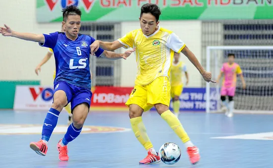 Vòng 7 Giải futsal VĐQG 2022 (ngày 28/6): Thái Sơn Nam vất vả giành điểm