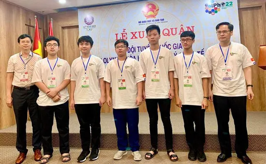 Việt Nam đứng thứ 5 tại Olympic Vật lí quốc tế 2022