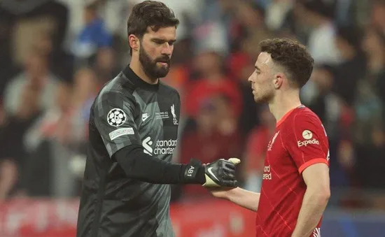 Liverpool mất Alisson và Jota trong trận siêu cúp Anh